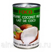 Органическое кокосовое молоко FOCO 400 гр фото