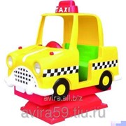 Игровой аттракцион Качалка Такси фото