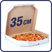 Упаковка, коробка для пиццы 35 см (350х350х35) фото