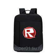 Рюкзак с жесткой спинкой лого игры Роблокс фото