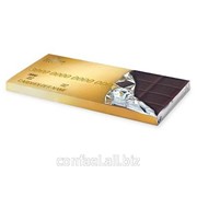 Шоколадная плитка Кредитка ШД1.100 на День Рождения фото