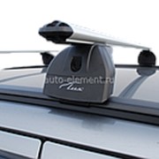 Багажник на крышу Вольво ХС60 (Volvo XC60) 2008-, на интегрированные рейлинги, Lux 120см