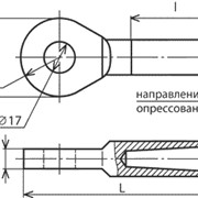 Зажим заземляющий ЗПС- 50-3В фото