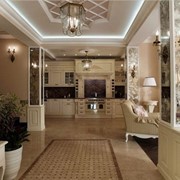 Квартира 150 кв.м. в американской классике с элементами стиля шинуазри в Алматы.