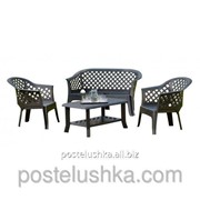 Набор Veranda 2 кресла+стол+лавка ,, арт. 38715107 фото