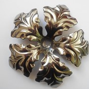 Декор ковки (зеркальное покрытие элементов золотом, серебром, цветом) фото