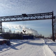 Услуги железнодорожного тупика козловой кран грузоподъемностью 30 тонн фото
