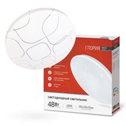 Светильник светодиодный DECO 48Вт 230В 6500К 3120лм 350х55мм ГЛОРИЯ IN HOME 4690612038643 фото