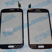 Тачскрин / сенсор (сенсорное стекло) для Samsung Galaxy Grand Duos i9082 (синий цвет, самоклейка) 2518 фото