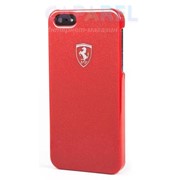 Чехлы Ferrari Hard Case Scuderia Red для iPhone 5S/5 фотография