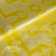 Ткань Парча церковная ( светло - желтый ) 2598