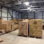 Услуги по хранению продуктов питания в морозильных холодильных камерах - складах фото