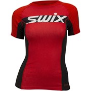 Футболка SWIX RaceX Carbon SS жен. ярко-красный фото