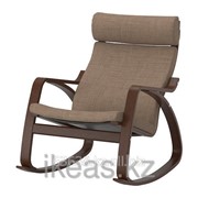 Кресло-качалка коричневый, Исунда коричневый ПОЭНГ фото