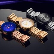 Модные часы с короной Baosaili, розовое золото
