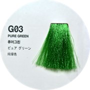 Краска Антоцианин Насыщенный Зелёный (Pure Green) G03 фото