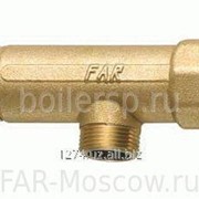 Коллектор распределительный проходной, ВР-НР 1“ с 1 отводои, НР 3/4“, латунный, артикул FK 3615 134 фото