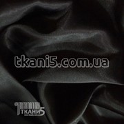 Ткань Атлас королевский (черный) 66