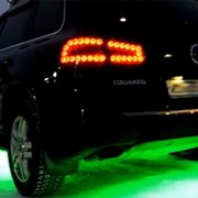 LED подсветка днища авто фотография