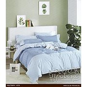 Комплект подросткового постельного белья Karna DELUX SERVIN хлопковый сатин сиреневый 1,5 спальный