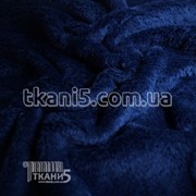 Ткань Махра (велсофт) синий 3750 фотография