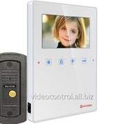 Видеодомофон QV-IDS4407 с памятью + панель фото