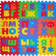 Коврики -пазлы ,мягкий пол ЭВА Казахский алфавит фотография