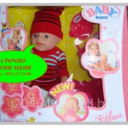 Кукла BABY BORN в платье – (волшебное кормление), девочка (43 см, с аксессуарами) Zapf Creation фото