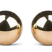 Золотистые вагинальные шарики без сцепки Ben Wa Balls