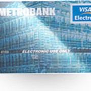Услуги по обслуживанию платежных карт VISA Electron фото