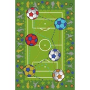 Ковер «Футбол», 100х150 см, зелёный фото