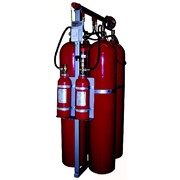 Модули (батареи) газового пожаротушения МПДУ150-100-12 (Б2 - Б10 МПДУ150 - 100 - 12) ГОТВ - CO2