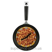 Часы настенные Сковорода пицца 110-10810431 фотография