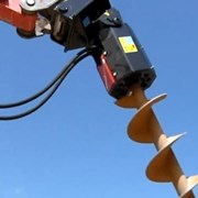 Гидровращатель шнекового бура (Италия) фото