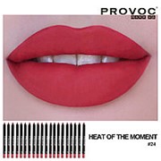 Полупермаментный гелевый карандаш для губ Provoc #24 Heat of the Moment фото