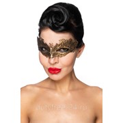 Золотистая карнавальная маска Денеб фото