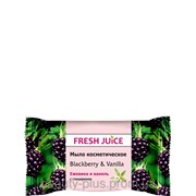 Fresh Juice Мыло косметическое “Blackberry & Vanilla, 75 г фотография