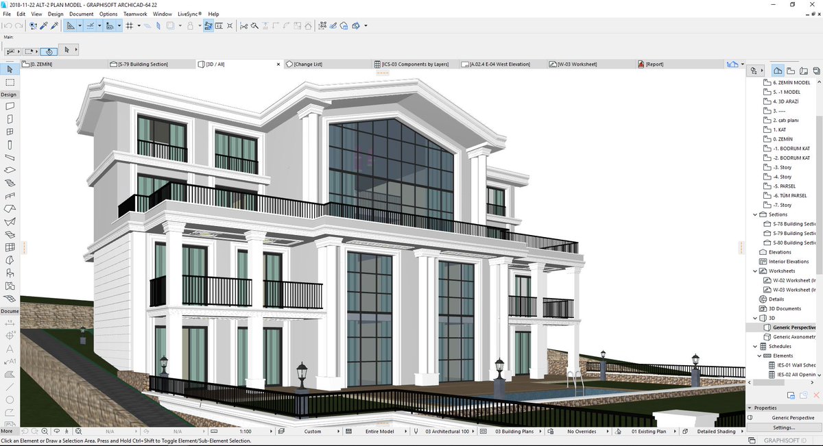 Шаблон archicad