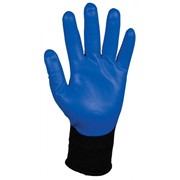 Перчатки с нитриловым покрытием многоразовые JACKSON SAFETY G40 Smooth Nitrile, размер 9, синий, арт. 13835 фото