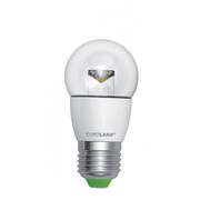LED Лампа EUROLAMP EKO G45 прозрачная 5W E27 4000K LED-G45-05274(D)clear фотография