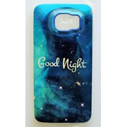 Чехол на Самсунг Galaxy S6 G920F приятный Силикон Глянцевый Good night Спокойной ночи фото
