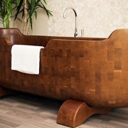 Ванна деревянная фото