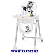 Детский стульчик для кормления Bertoni Yam Yam White Zebra 1515 фотография