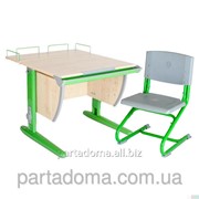 Набор школьной мебели Дэми СУТ.14-01 клен/зеленый со стулом