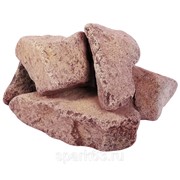 Камень "Кварцит" малиновый обвалованный (коробка 20кг) (33091)