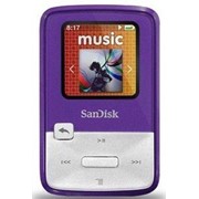 Плеер MP3-MP4 SanDisk SDMX22-004G-E46P, МР3 Sansa Clip Zip 4GB Purple фотография