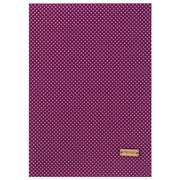 Ткань на клеевой основе 'Фиолетовая в горошек', 21 х 30 см фотография