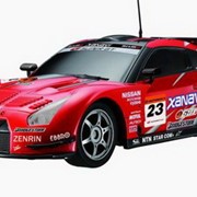 Автомобиль радиоуправляемый - 2008 NISSAN GT-R SUPER GT (красный, 1:16) арт.LC258790-2
