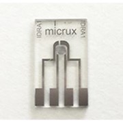 Тонкопленочный электрод на основе массива гребенчатых круговых платиновых микроэлектродов (10/10 мкм) / ED-IDRA1-Pt фото