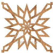 Пробковые стеновые 3D панели Pattern Tiles Arabic Gold Muratto 500x500x4мм элемент фотография